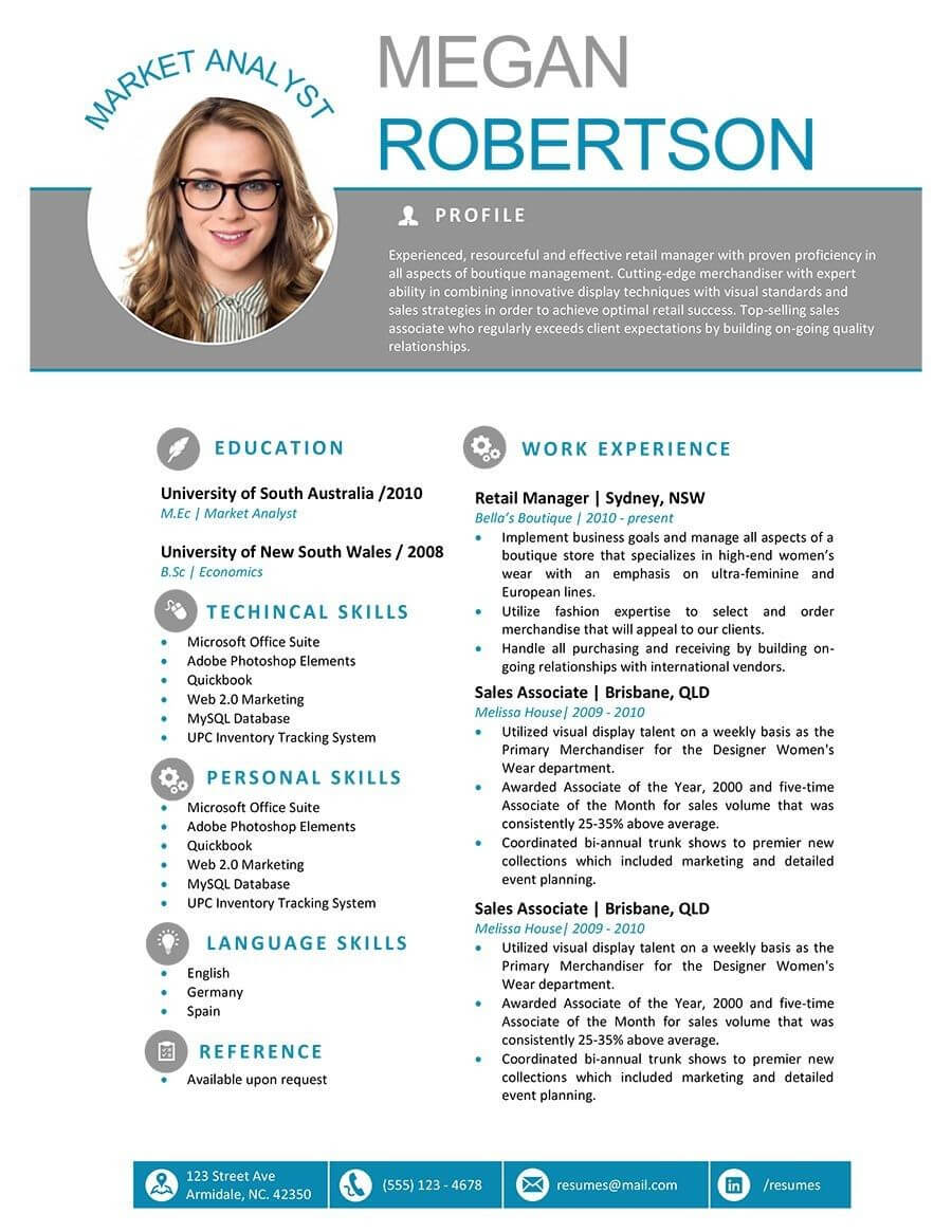 Pin On Cv Template In Microsoft Word Resume Template Free