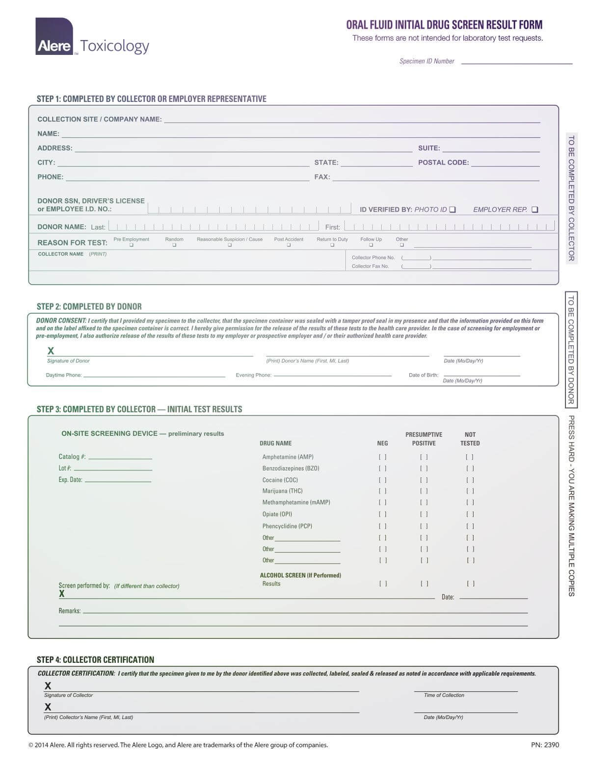 Pin On Drug Test Report Template Intended For Mi Report Template