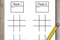 Pin On Ela regarding Tic Tac Toe Template Word