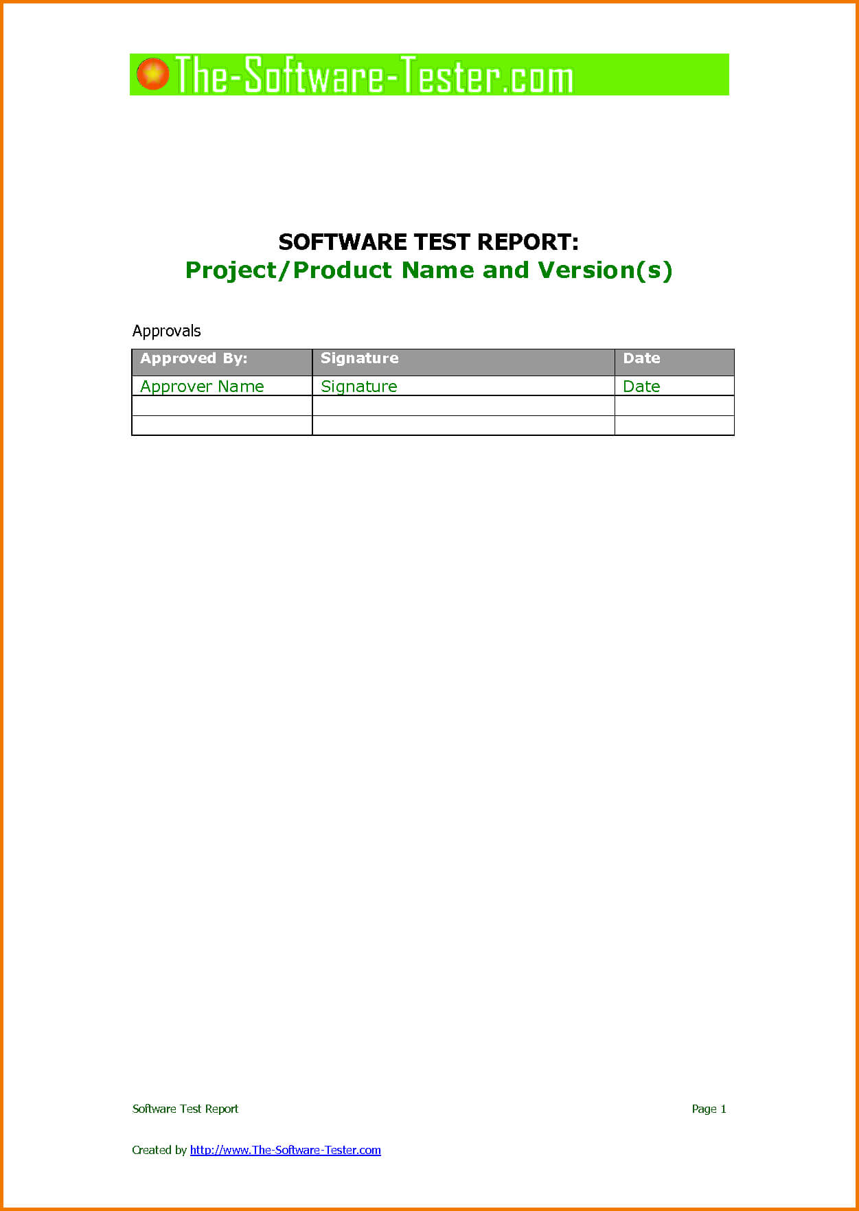 Pin On Spreadsheet Inside Software Test Report Template Xls