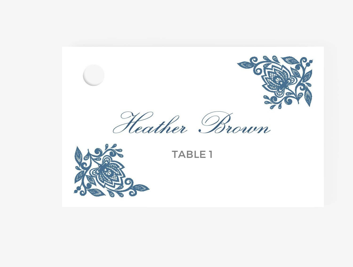Pin On Supper Club Pertaining To Ms Word Place Card Template