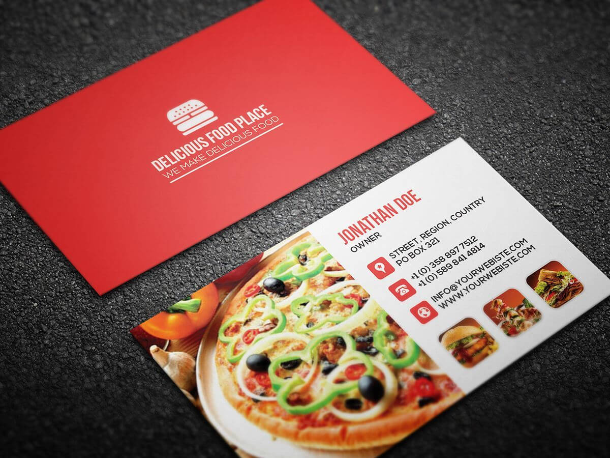 Pinanggunstore On Business Cards Intended For Food Business Cards Templates Free