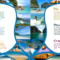 Pinfarideh On Brochure Design | Travel Brochure, Travel Within Island Brochure Template