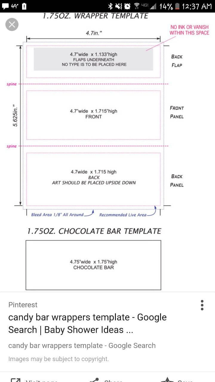 Pinkelly Schnetzer On Nani & Papa's 60Th | Candy Bar Inside Candy Bar Wrapper Template For Word