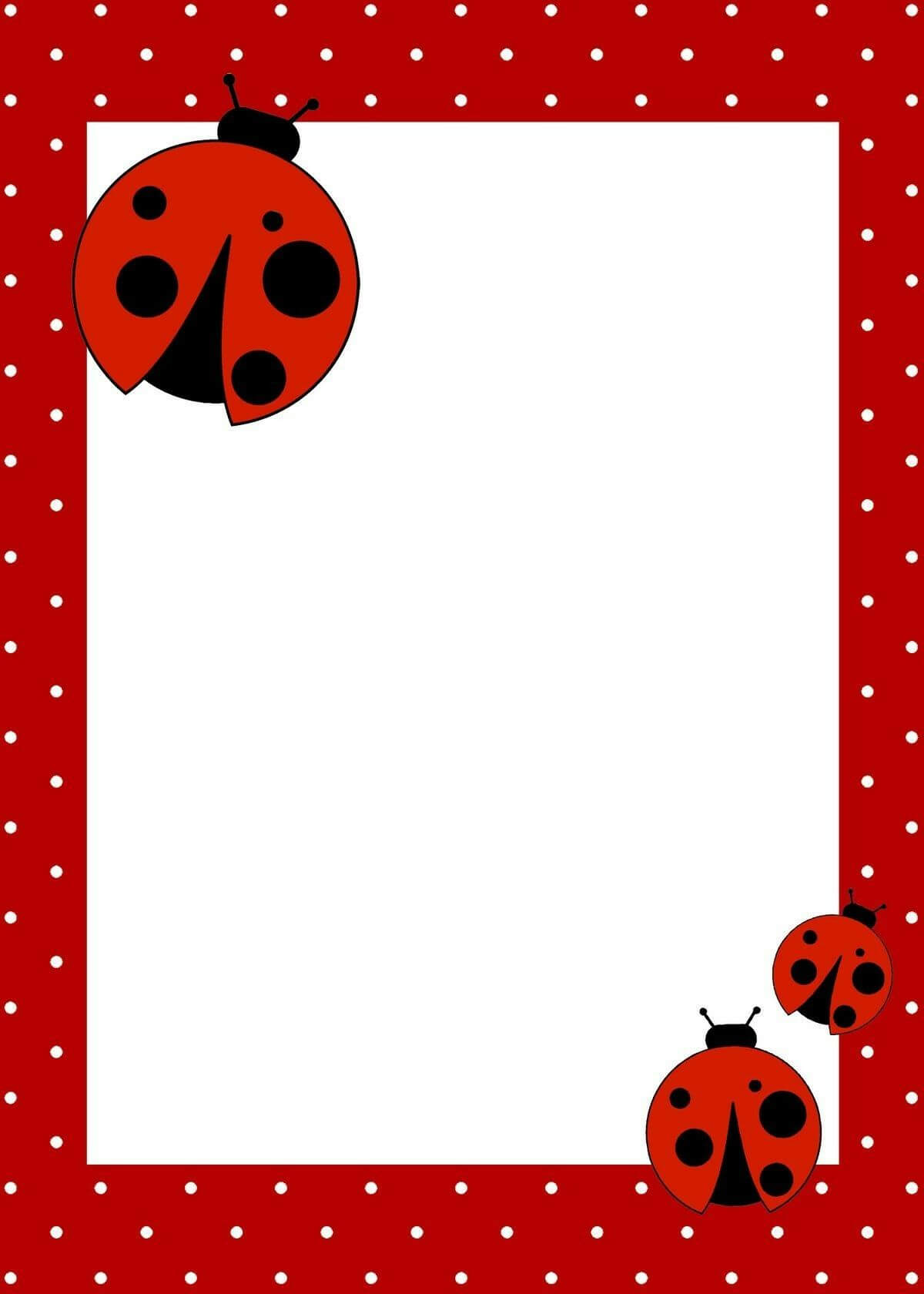 Pinmary Lou Orozco On B.lo | Ladybug Birthday With Regard To Blank Ladybug Template