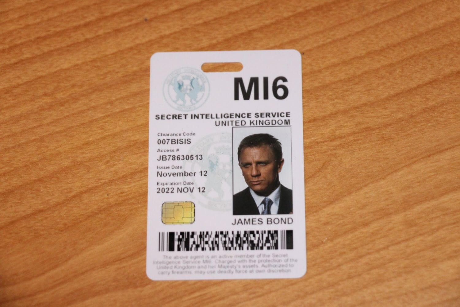 Pinmasterjoelee On Silver Eagles | Hank Schrader, Badge With Regard To Mi6 Id Card Template