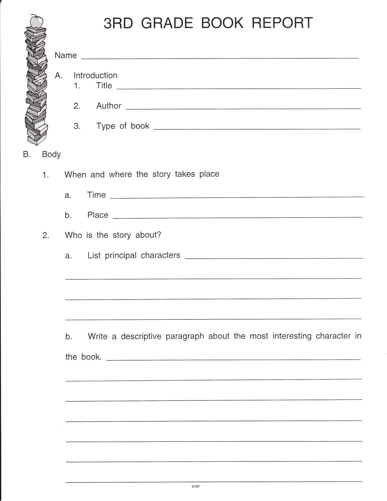 Pinshelena Schweitzer On Classroom Reading | Book Report With Book Report Template 3Rd Grade