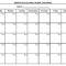 Pinstacy Tangren On Work | Free Printable Calendar Regarding Blank Calender Template