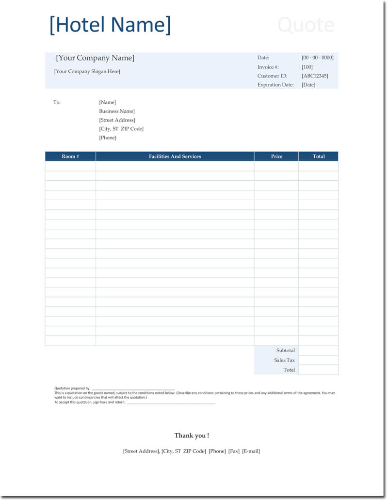 Pintrainingables On Transport Quotation Format | Quote Regarding Work Estimate Template Word