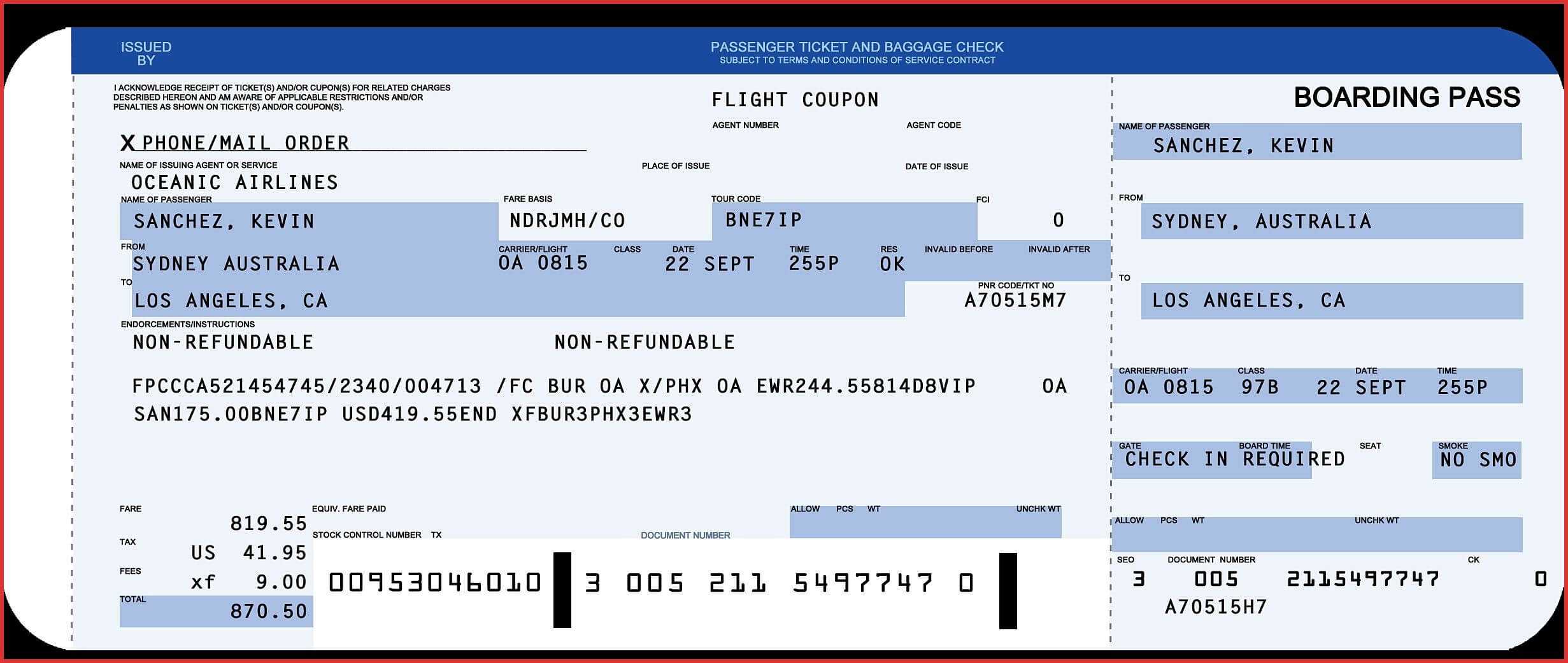 Plane Ticket Template Word Copy Awesome  | Ticket With Regard To Plane Ticket Template Word