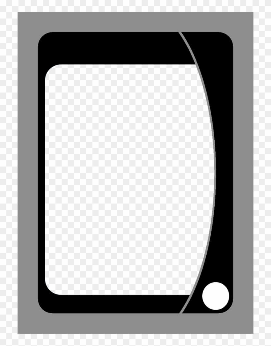 Playing Card Template Png – Uno Card Blanks Clipart Pertaining To Blank Magic Card Template