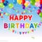 Positive Holiday Birthday Banner Stock Vector – Illustration Throughout Free Happy Birthday Banner Templates Download