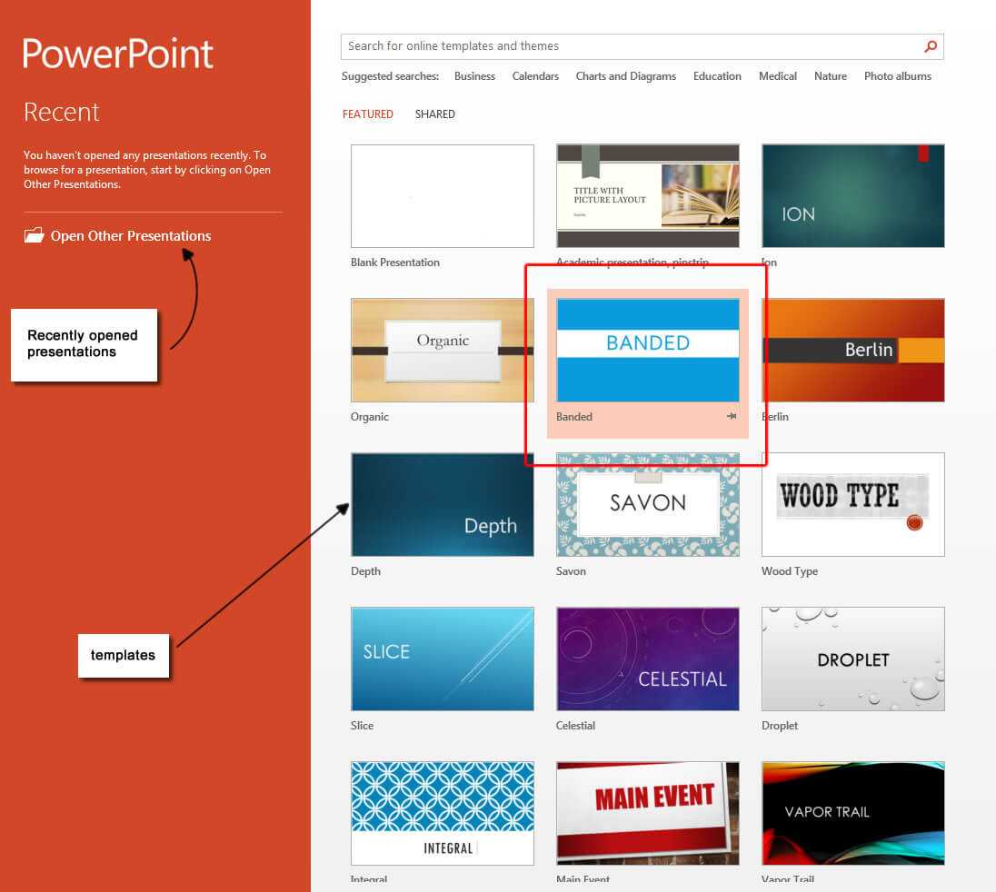 Powerpoint 2013 Templates – Microsoft Powerpoint 2013 Tutorials Inside Powerpoint 2013 Template Location