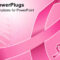 Powerpoint Template: Pink Ribbon For Fighting Breast Cancer For Breast Cancer Powerpoint Template