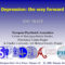 Ppt – Depression : The Way Forward Powerpoint Presentation Inside Depression Powerpoint Template