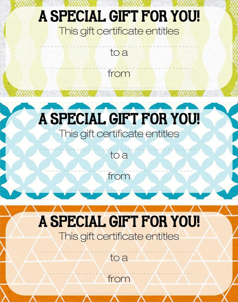Pretty Printable Coupons. Give This To Let Them Know They Intended For Magazine Subscription Gift Certificate Template