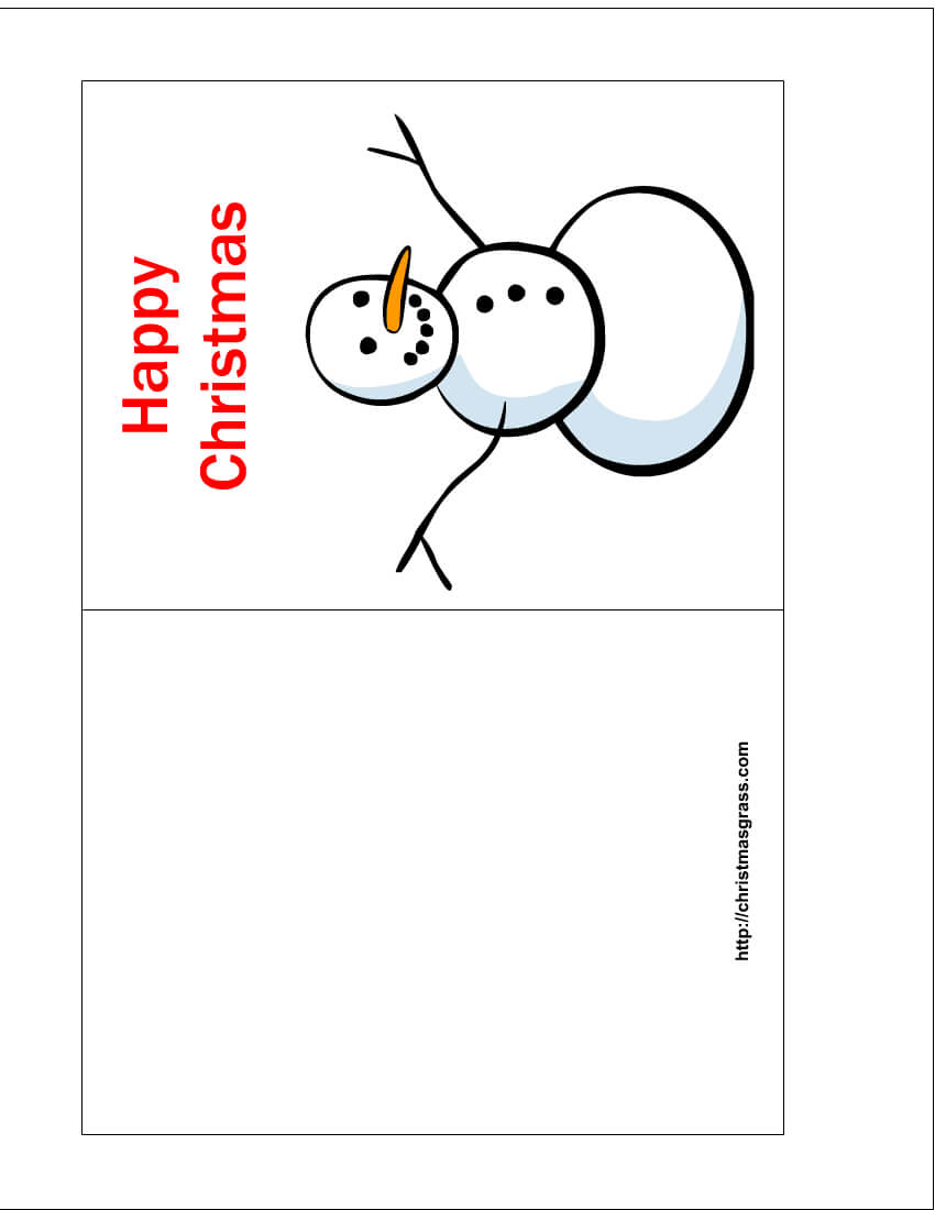 Print Free Christmas Cards Online – Christmas Printables With Print Your Own Christmas Cards Templates