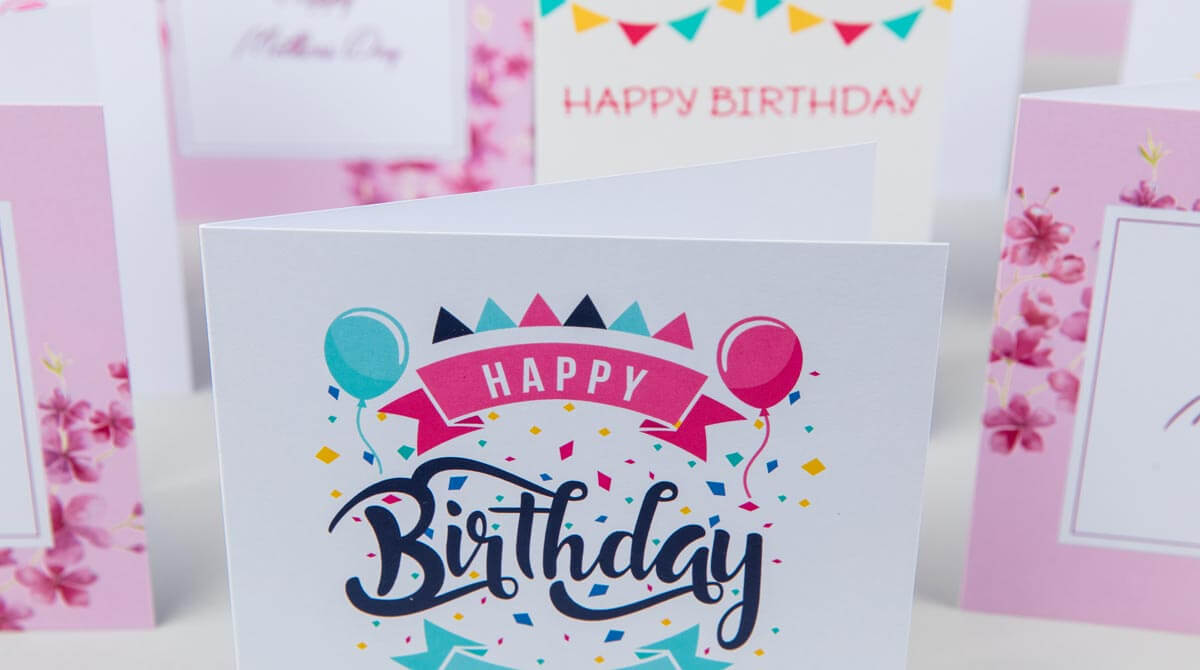 Print Greeting Cards | Custom Greeting Cards | Digital Pertaining To Indesign Birthday Card Template