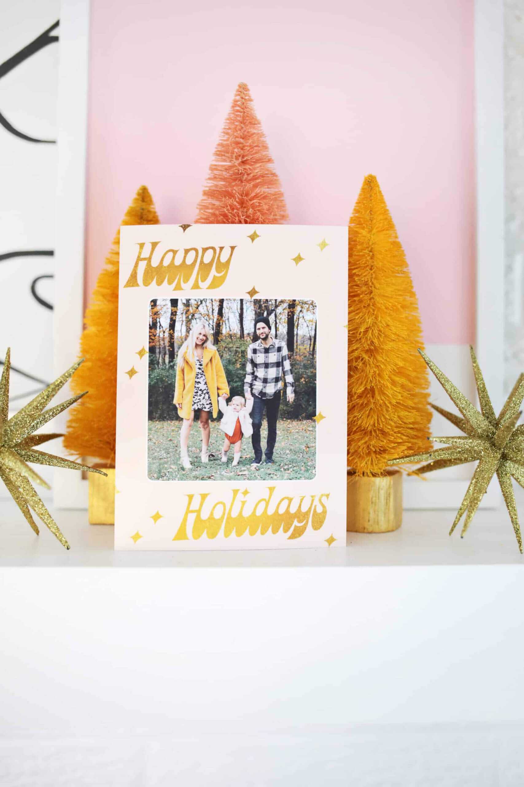 Print Your Own Holiday Cards (Free Template Included!) – A With Regard To Print Your Own Christmas Cards Templates