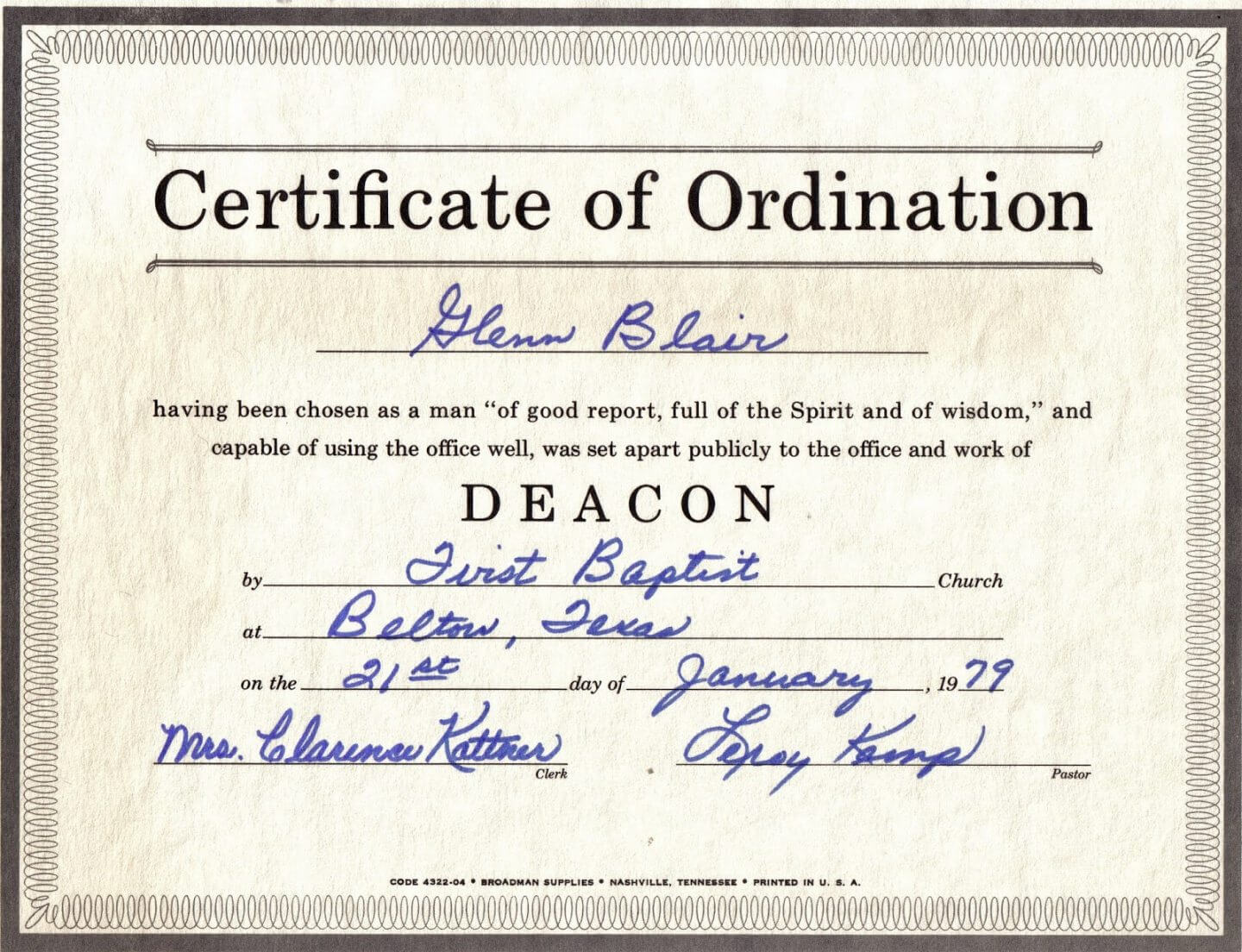 Printable 27 Images Of Free Printable Ordination Certificate In Free Ordination Certificate Template