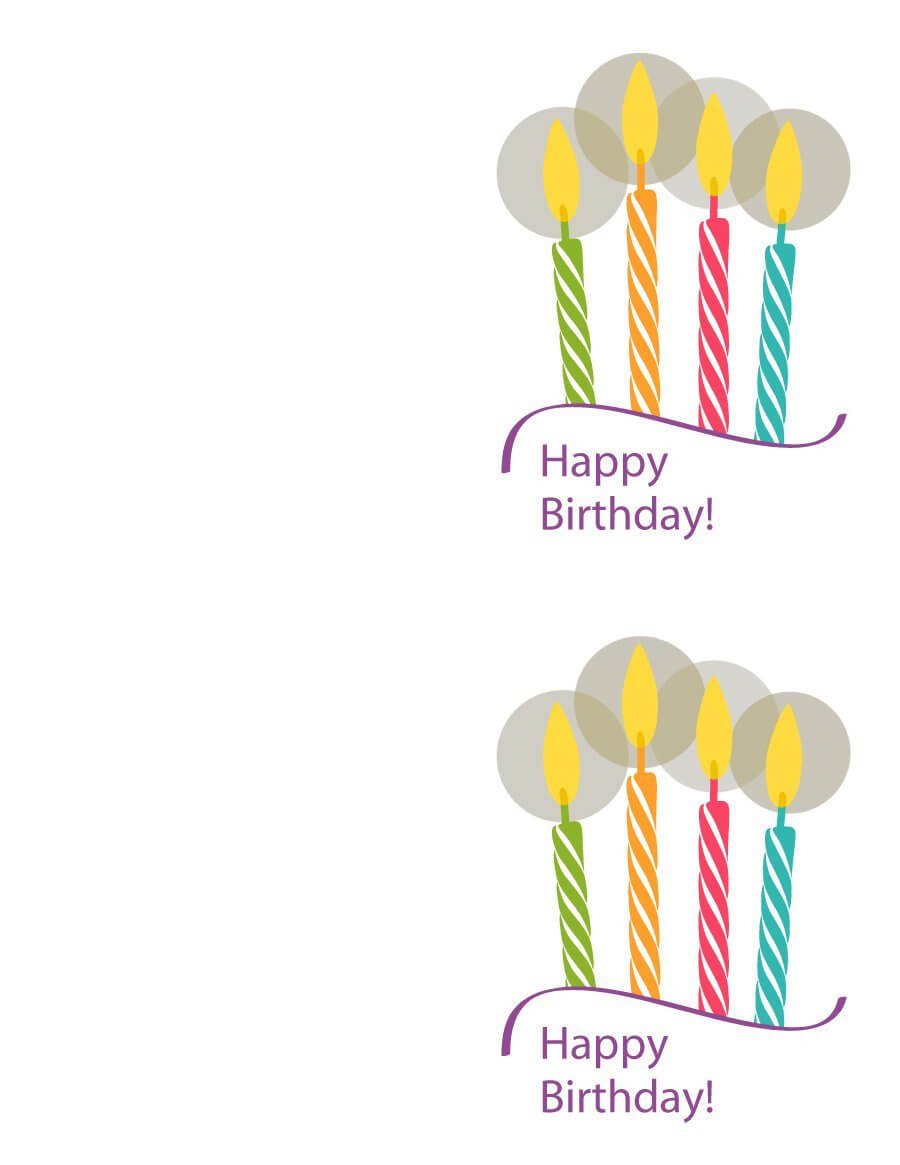 Printable Birthday Card Designs – Ironi.celikdemirsan Intended For Foldable Birthday Card Template