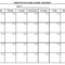 Printable Blank Calendar Template … | Blank Calendar Pages Inside Blank Activity Calendar Template