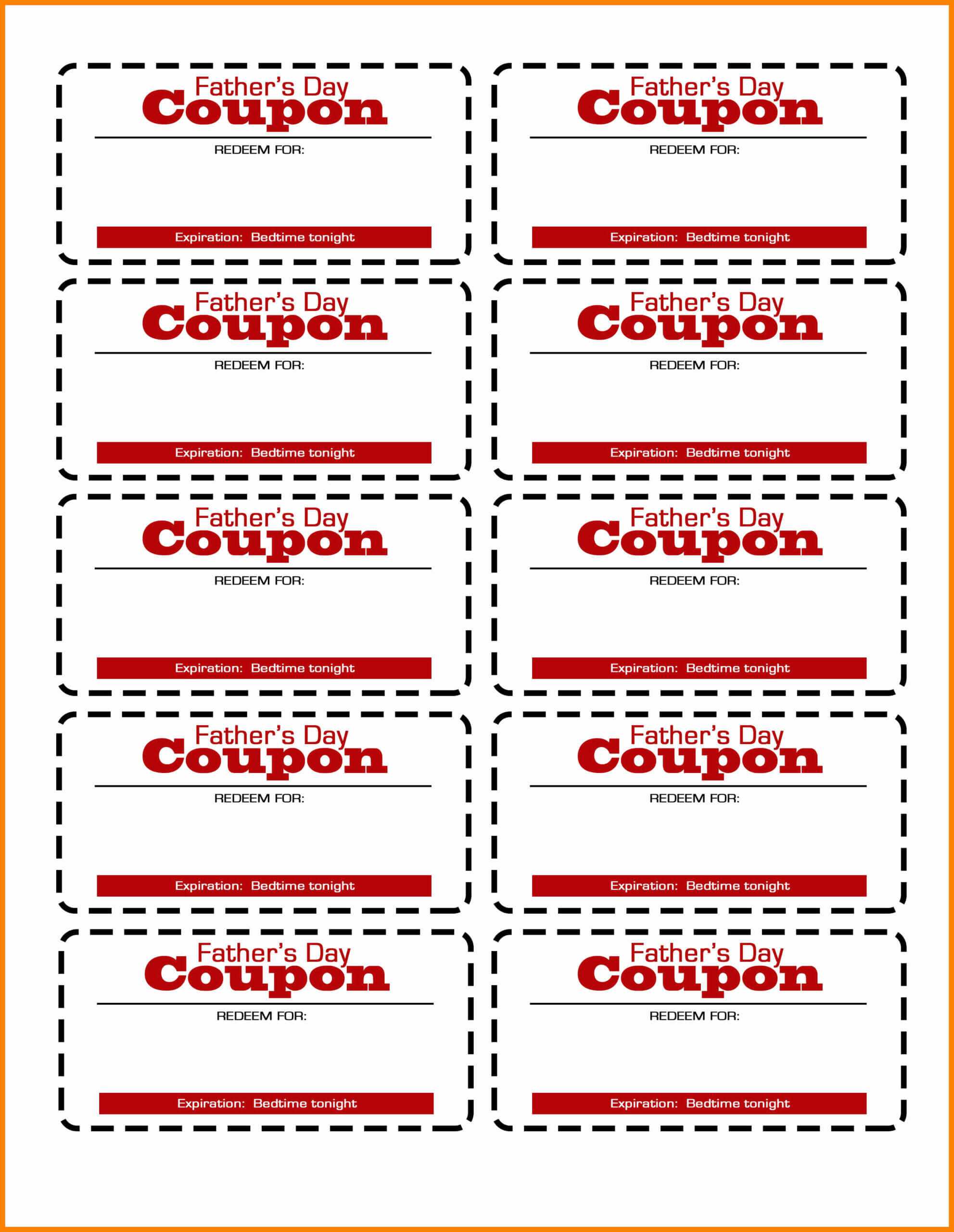 Printable Blank Coupon Template – Zimer.bwong.co Throughout Blank Coupon Template Printable