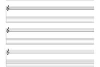 Printable Blank Staves And Tabs - Free Music Sheet | Jazz throughout Blank Sheet Music Template For Word