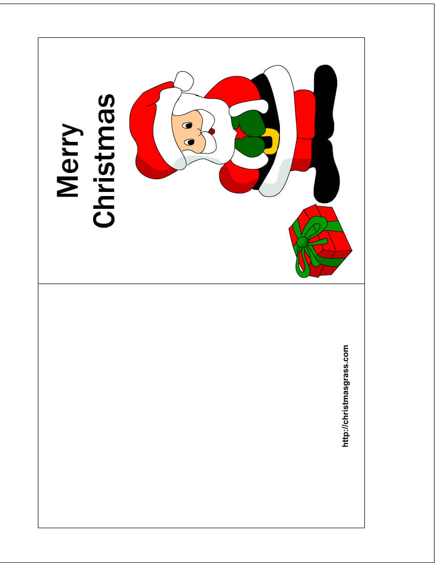 Printable Christmas Cards Templates – Christmas Printables Throughout Printable Holiday Card Templates