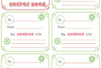 Printable Christmas Coupon Book. L Is Getting 15 Minute for Coupon Book Template Word