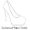 Printable High Heel Stencil Best Photos Of <B>High Heel Pertaining To High Heel Shoe Template For Card