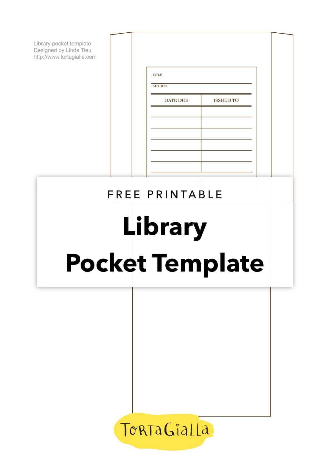 Printable Library Card Template - Free Download | Templates With Library Catalog Card Template