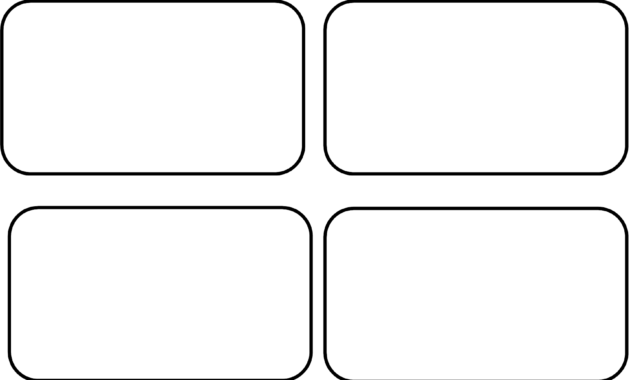 Blank Luggage Tag Template