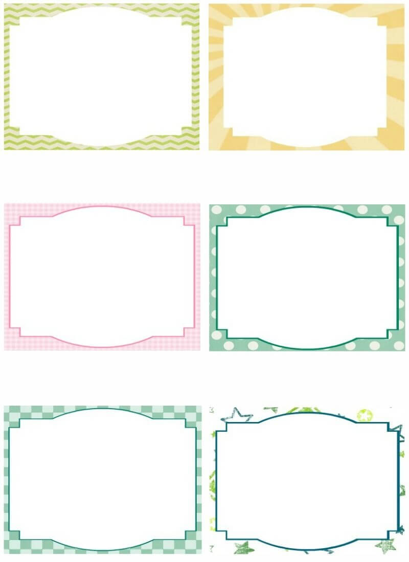 Printable Note Card Templates – Zimer.bwong.co Pertaining To 5 By 8 Index Card Template