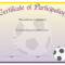 Printable Soccer Achievement Certificate – Free Download Throughout Soccer Certificate Templates For Word