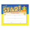 Printable You're A Star! Award Gold Foilstamped Certificate Intended For Star Award Certificate Template