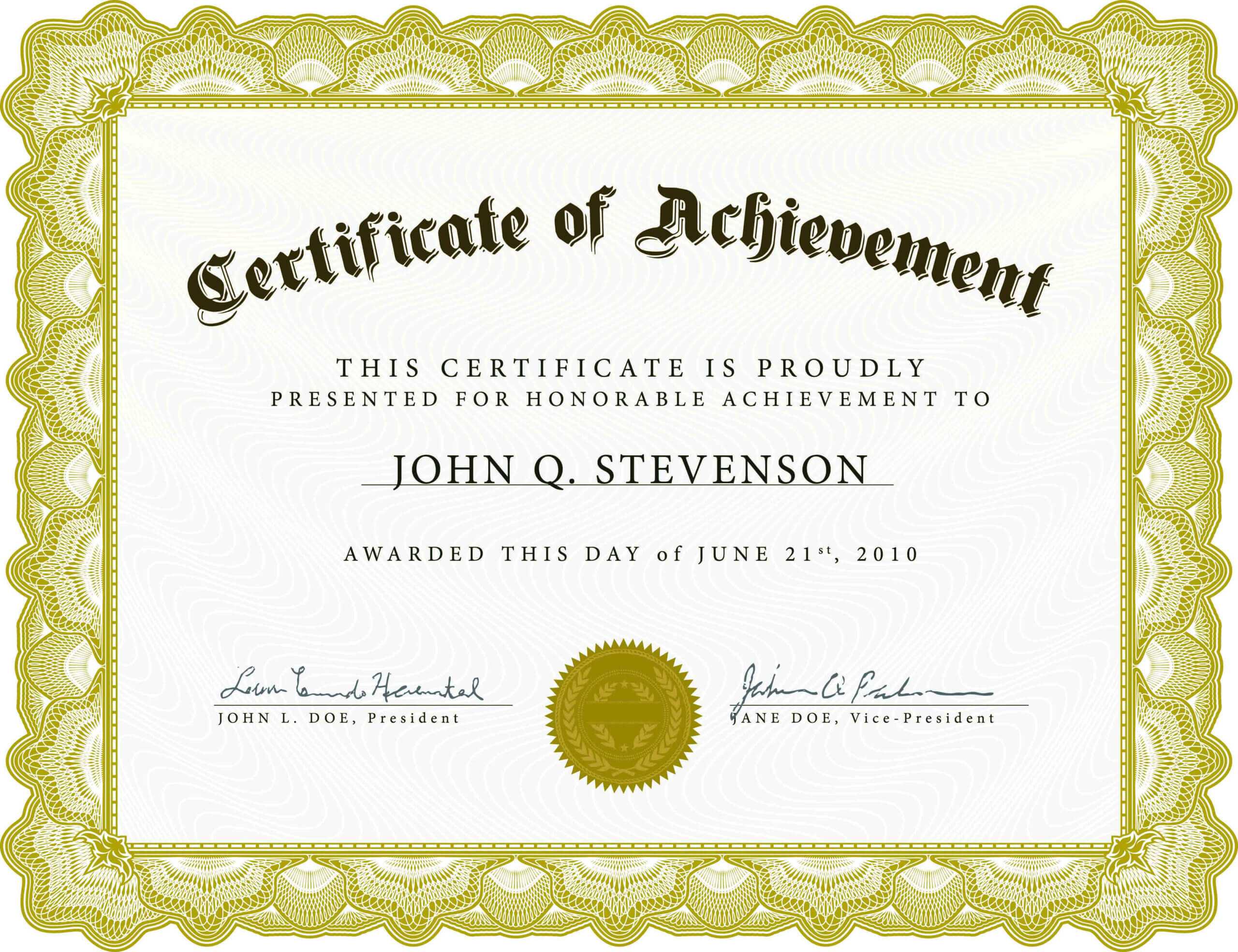 Professional Award Certificates - Forza.mbiconsultingltd For Downloadable Certificate Templates For Microsoft Word