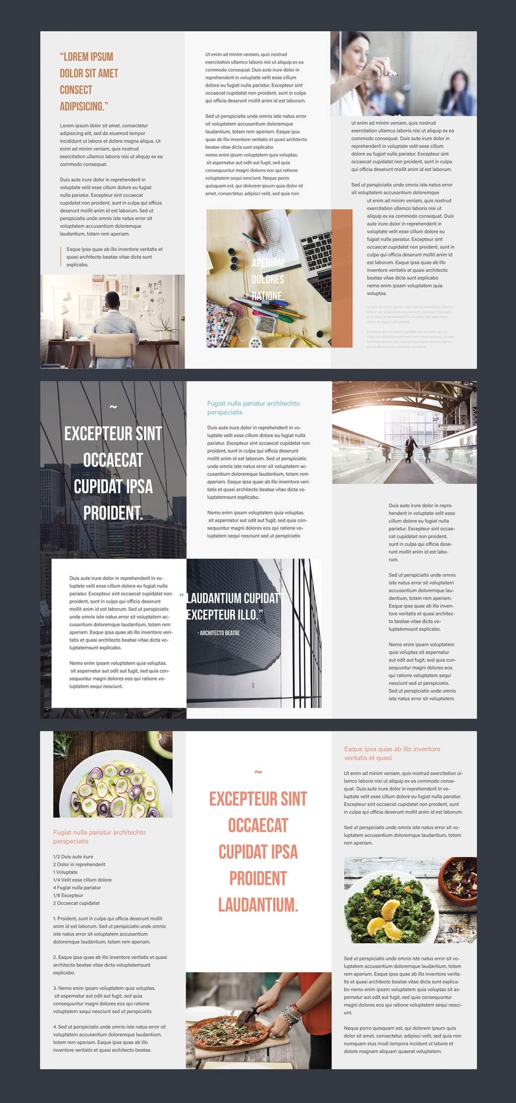 Professional Brochure Templates | Adobe Blog With Regard To Illustrator Brochure Templates Free Download