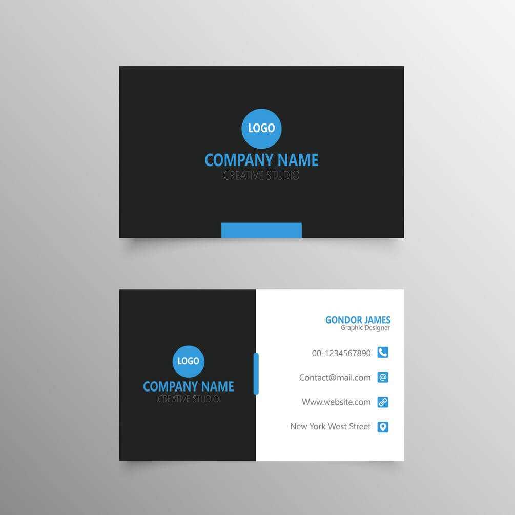 Professional Business Card Template Free Download | Free Inside Professional Business Card Templates Free Download