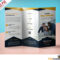 Professional Corporate Tri-Fold Brochure Free Psd Template intended for Brochure 3 Fold Template Psd