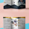 Professional Corporate Tri Fold Brochure Free Psd Template With 2 Fold Brochure Template Free