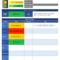 Project Status Report Excel Spreadsheet Sample | Templates At Pertaining To One Page Project Status Report Template