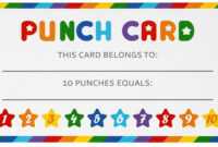 Punch Card Download Pdf/21 Punch Cards Pdf File/to Do Punch pertaining to Free Printable Punch Card Template