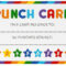 Punch Card Download Pdf/21 Punch Cards Pdf File/to Do Punch pertaining to Free Printable Punch Card Template