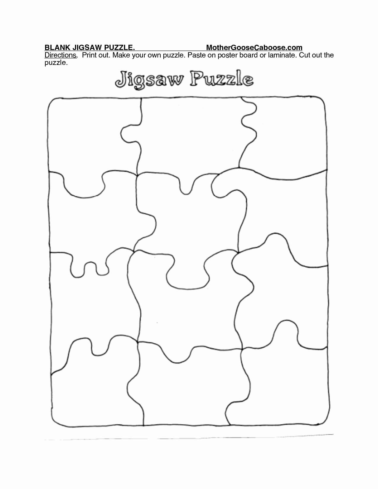 Puzzle Pieces Template For Word | Thedaisy Template Pages With Jigsaw Puzzle Template For Word