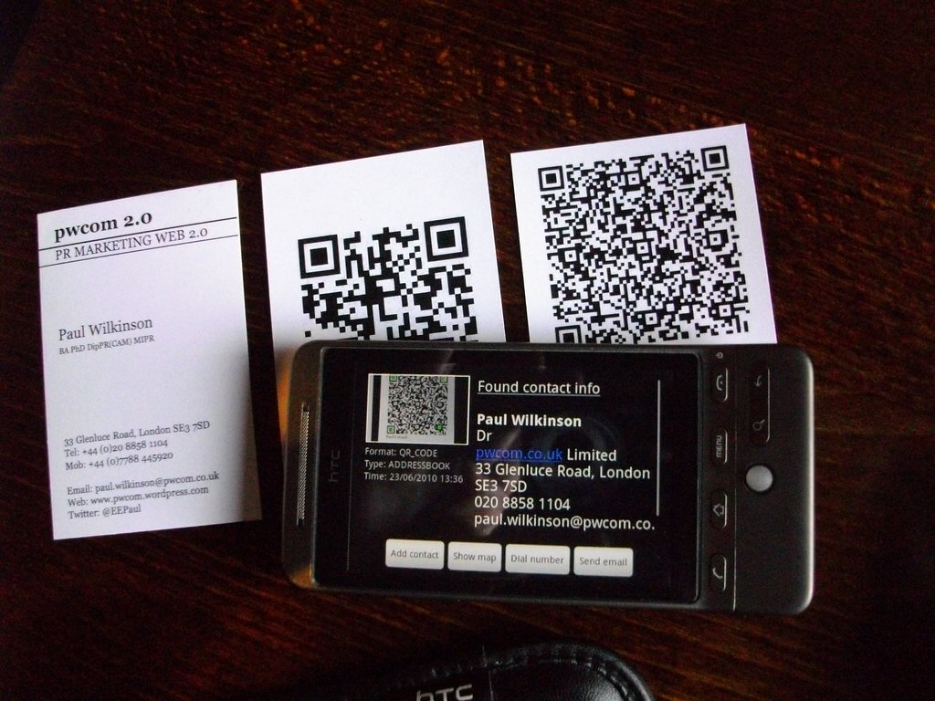 Qr Codes On Business Cards | Business Cards, Two Versions, W Intended For Qr Code Business Card Template