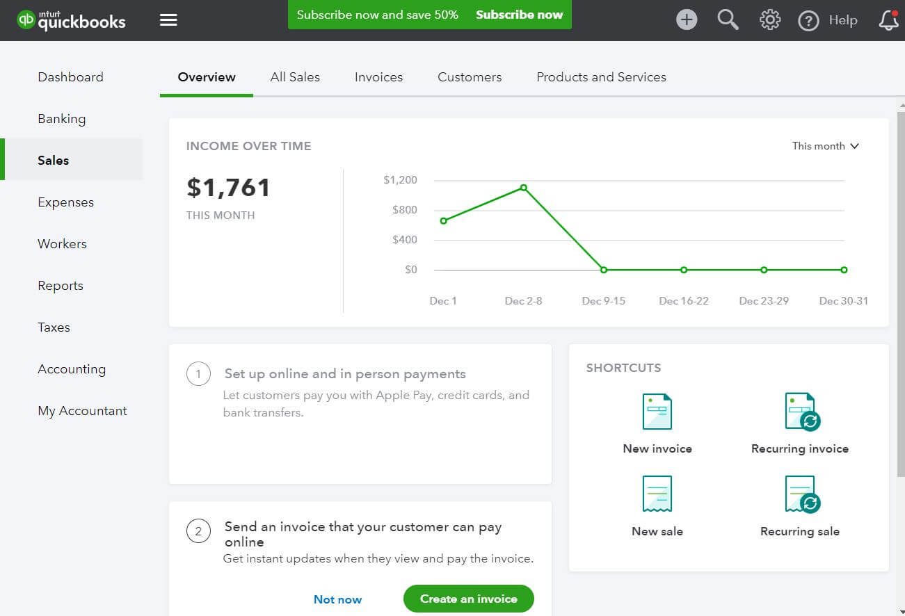 Quickbooks Online Review 2020 | Reviews, Pricing, Ratings Pertaining To Quick Book Reports Templates