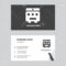 Recycling Bin Business Card Design Template, Visiting For Your.. With Regard To Bin Card Template