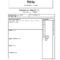 Rehearsal Report Template | Report Template, Resume Words Throughout Sound Report Template