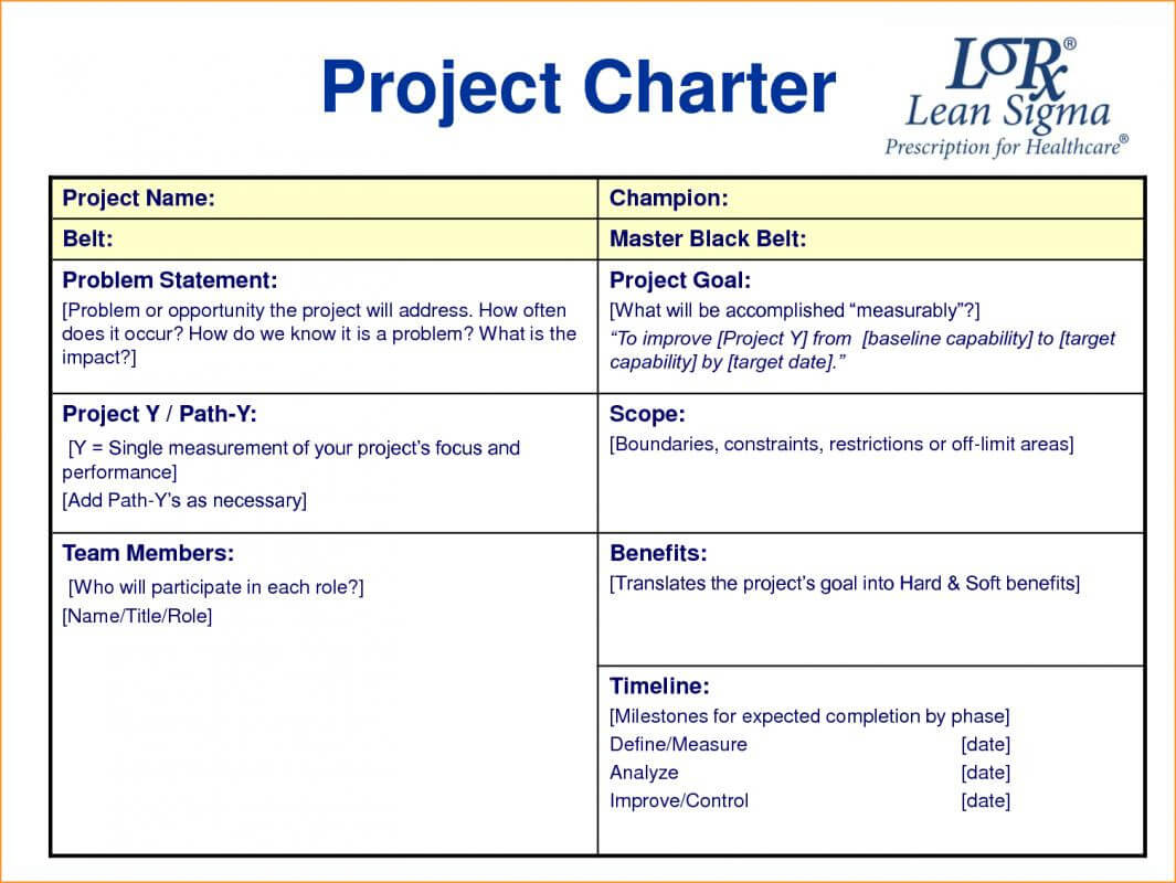 Remarkable Project Charter Template Ppt Ideas Lean Templates With Regard To Team Charter Template Powerpoint